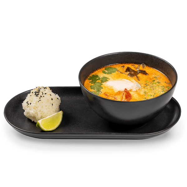 Суп Том Ям Кай с копченой курицей и шиитаке - заказать с доставкой в Ельце | Автосуши